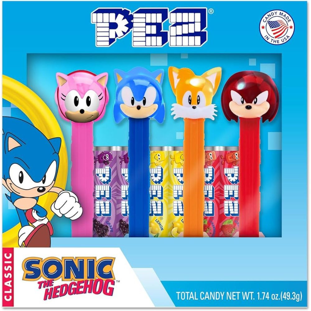 PEZ Sonic 4-Piece Gift Box Set - RetroFestive.ca