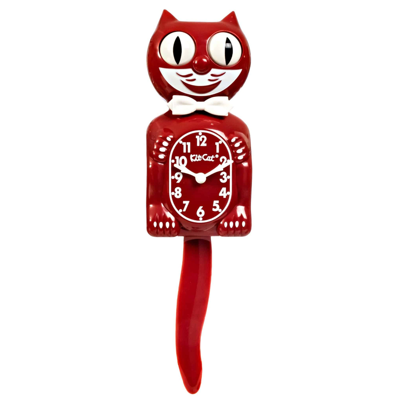Space Cherry Red Limited Edition Original Kit-Cat Clock Canada
