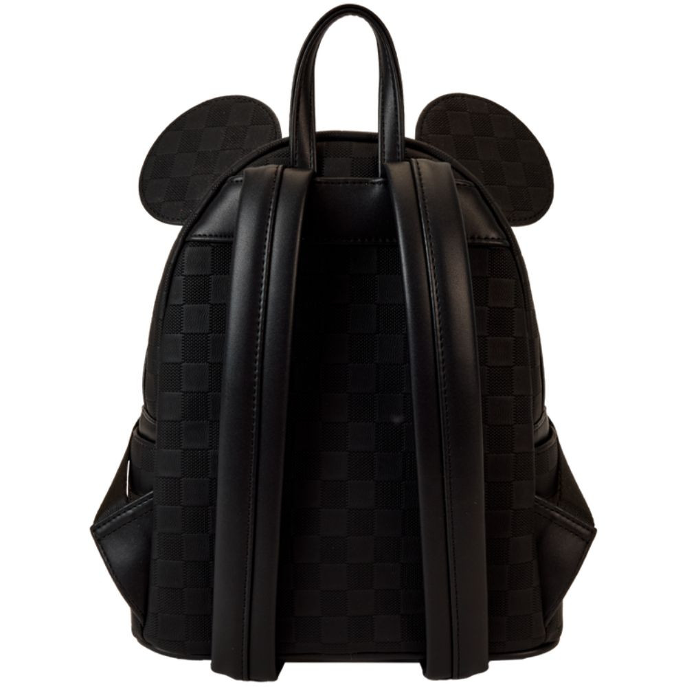 Mickey Mouse Checkered Texture Mini Backpack by Loungefly - RetroFestive.ca