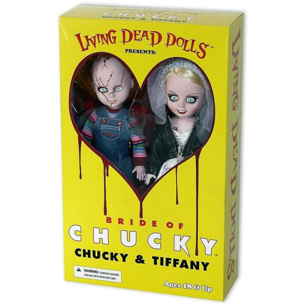 Living Dead Doll Presents Childs Play - Chucky and Tiffany 10 Inch