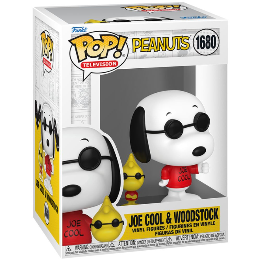 Pop! Animation: Peanuts - Joe Cool With Woodstock - RetroFestive.ca