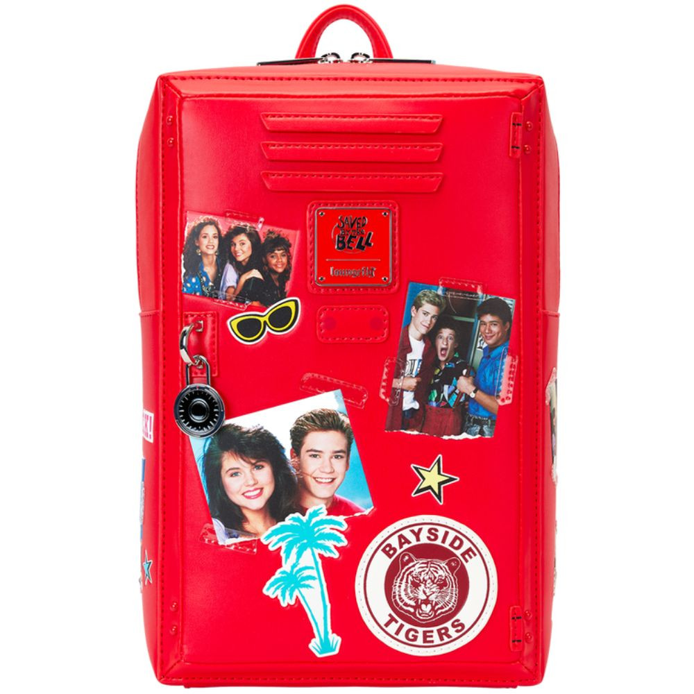 Saved By The Bell Bayside High Locker Figural Mini Backpack