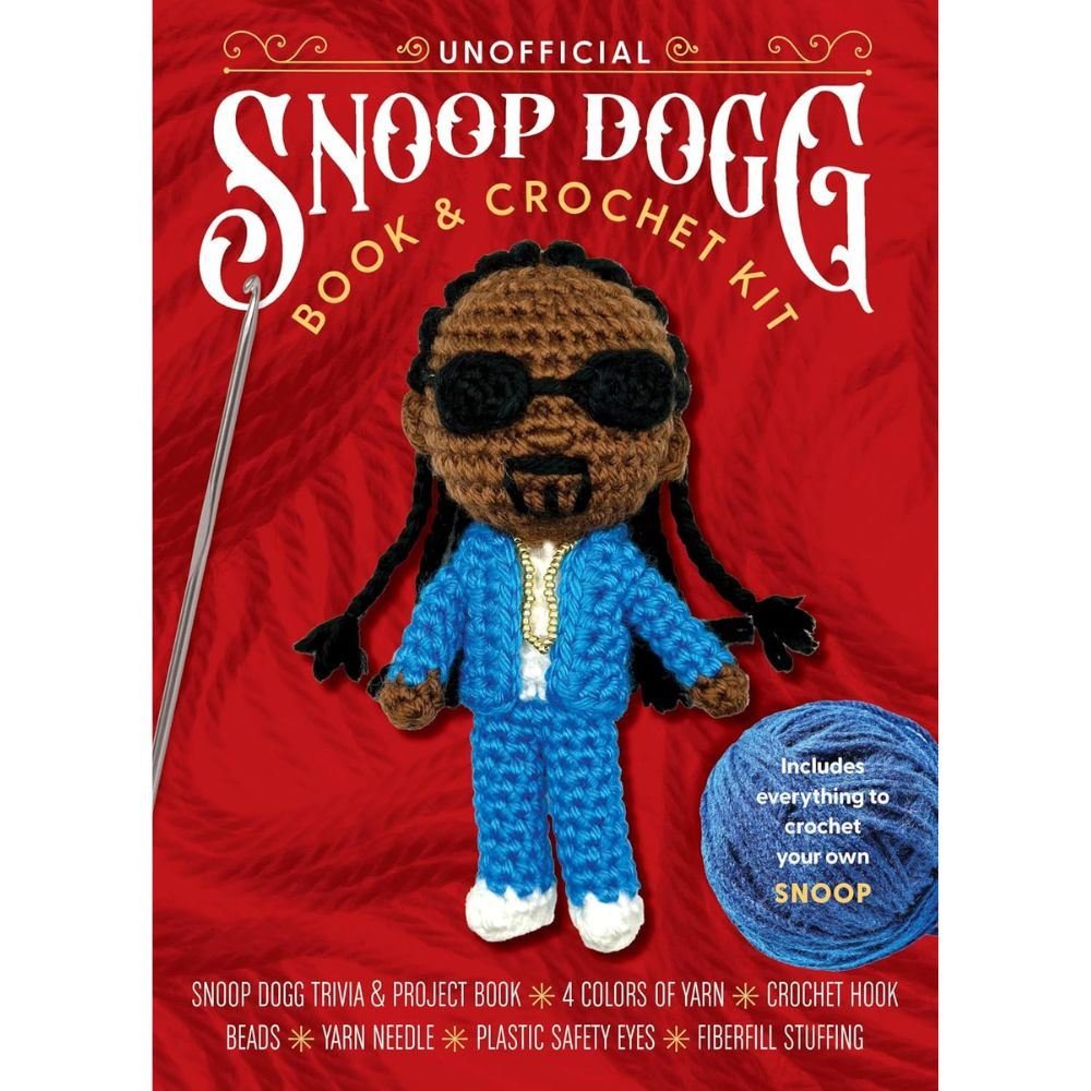 Unofficial Snoop Dogg Crochet Kit - RetroFestive.ca
