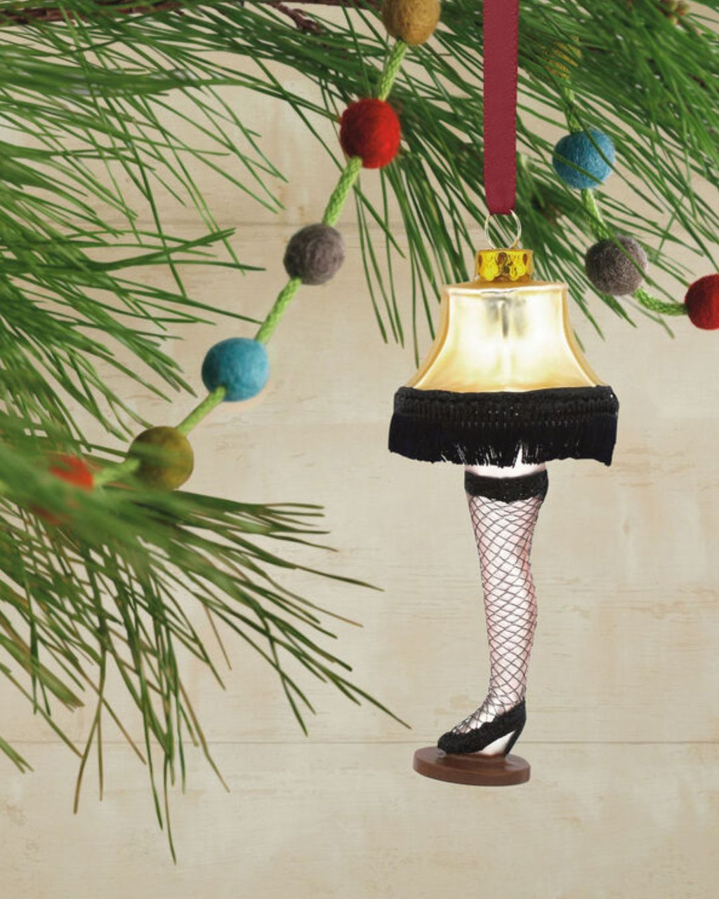 Leg Lamp from A Christmas Story Glass Ornament by Hallmark