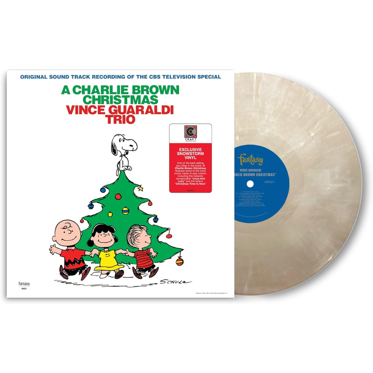 A Charlie Brown Christmas Snow Storm LP Record Canada