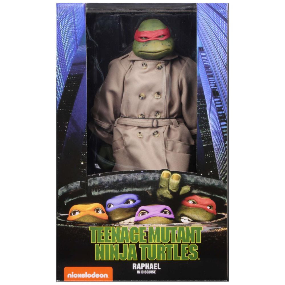 NECA TMNTミュータント・タートルズ ラファエロ1/4ディスガイズver. Teenage Mutant Ninja Turtles 1990 - Raphael In Disguise 1/4 Scale
