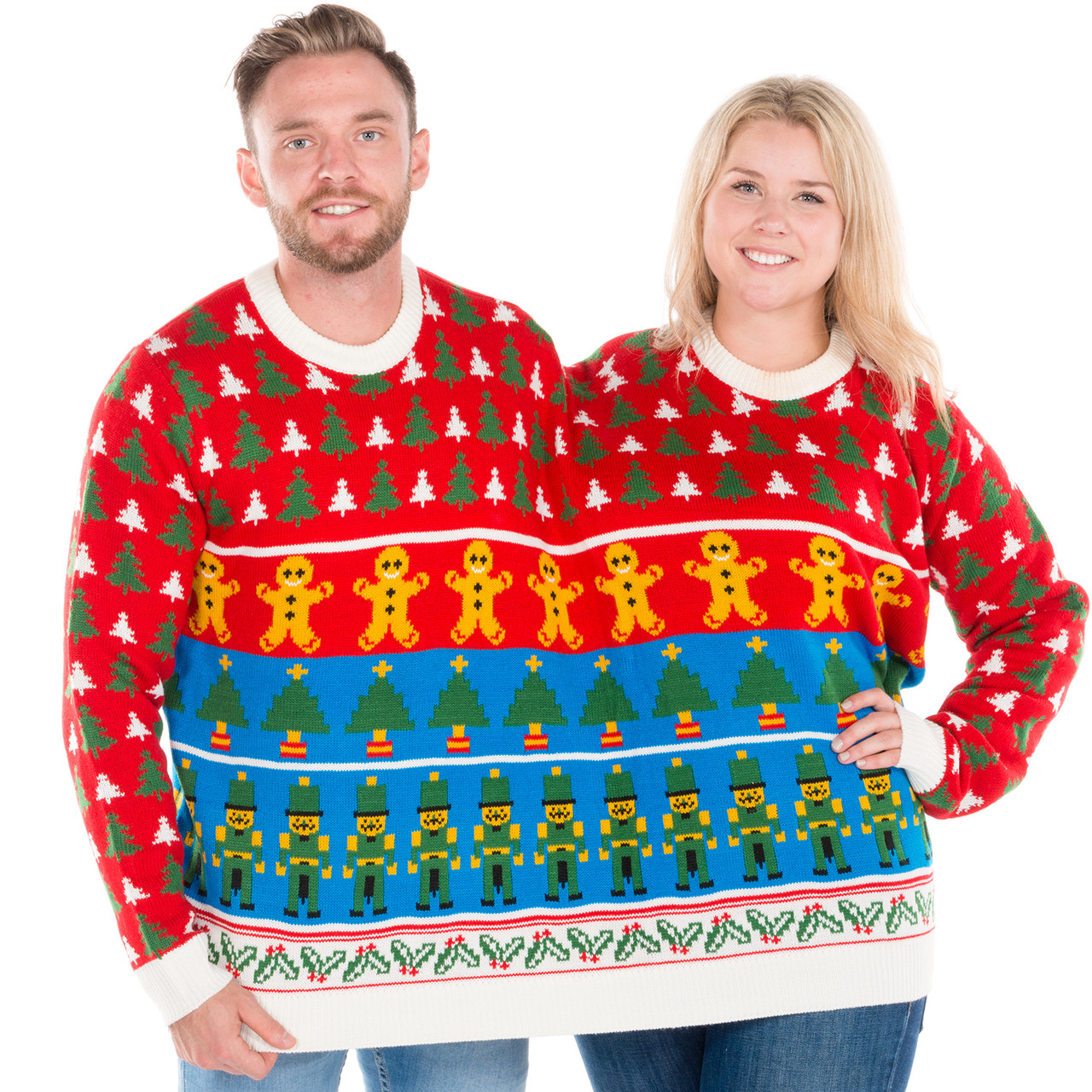 Two headed christmas on sale jumper