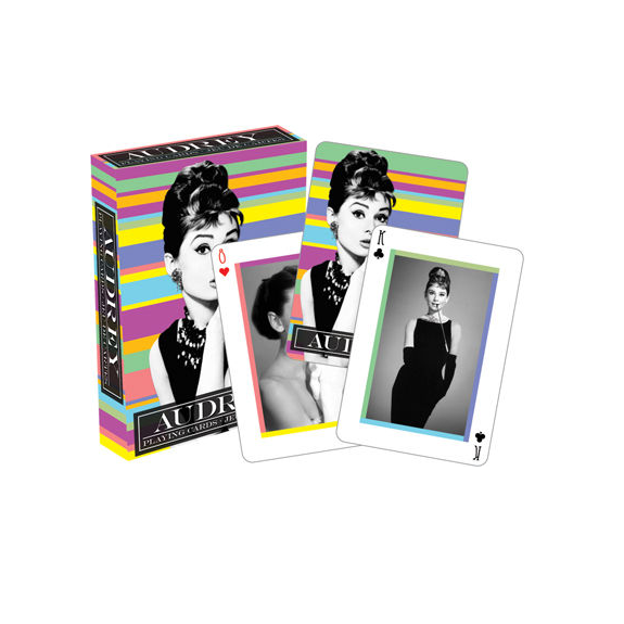 Audrey Hepburn Playing Cards - RetroFestive.ca
