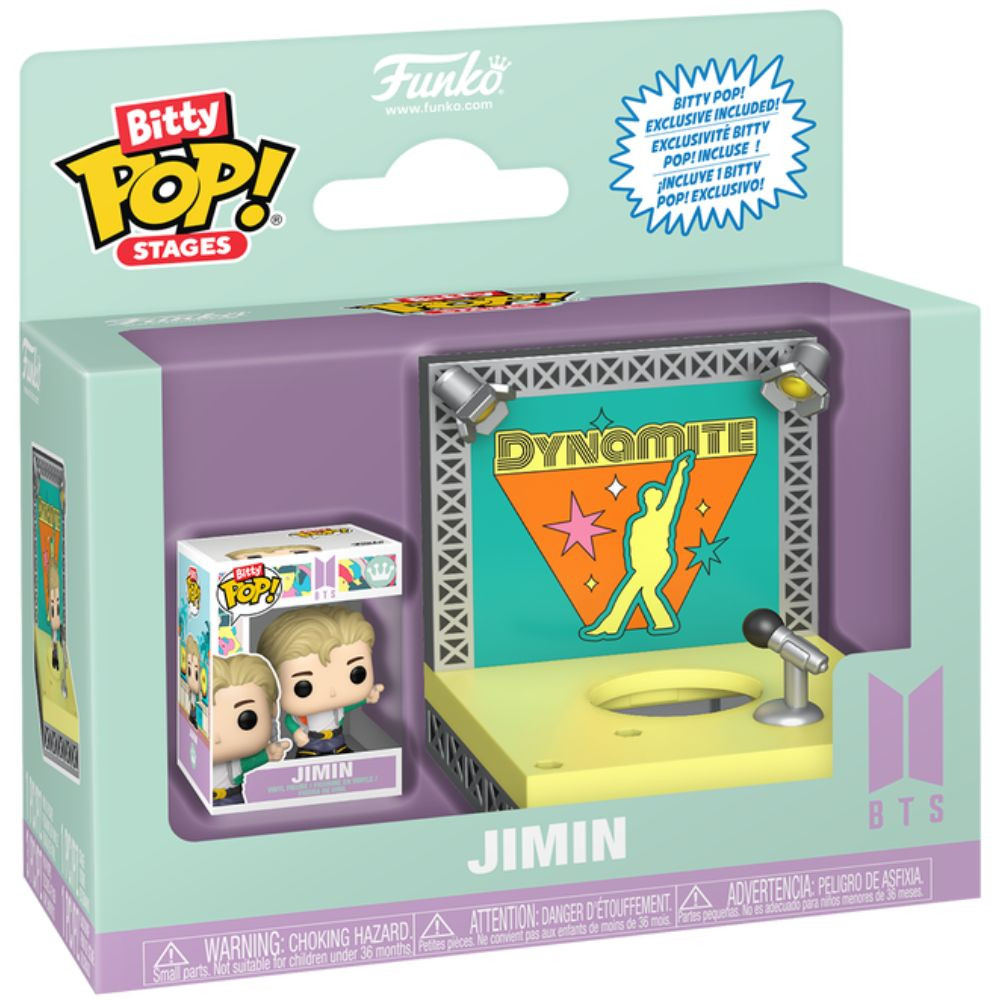 Bitty Pop Stages! BTS Dynamite - Jimin - RetroFestive.ca