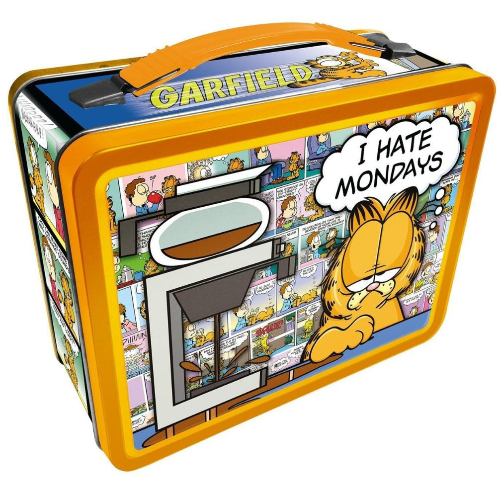 Garfield Tin Tote Lunch Box - RetroFestive.ca