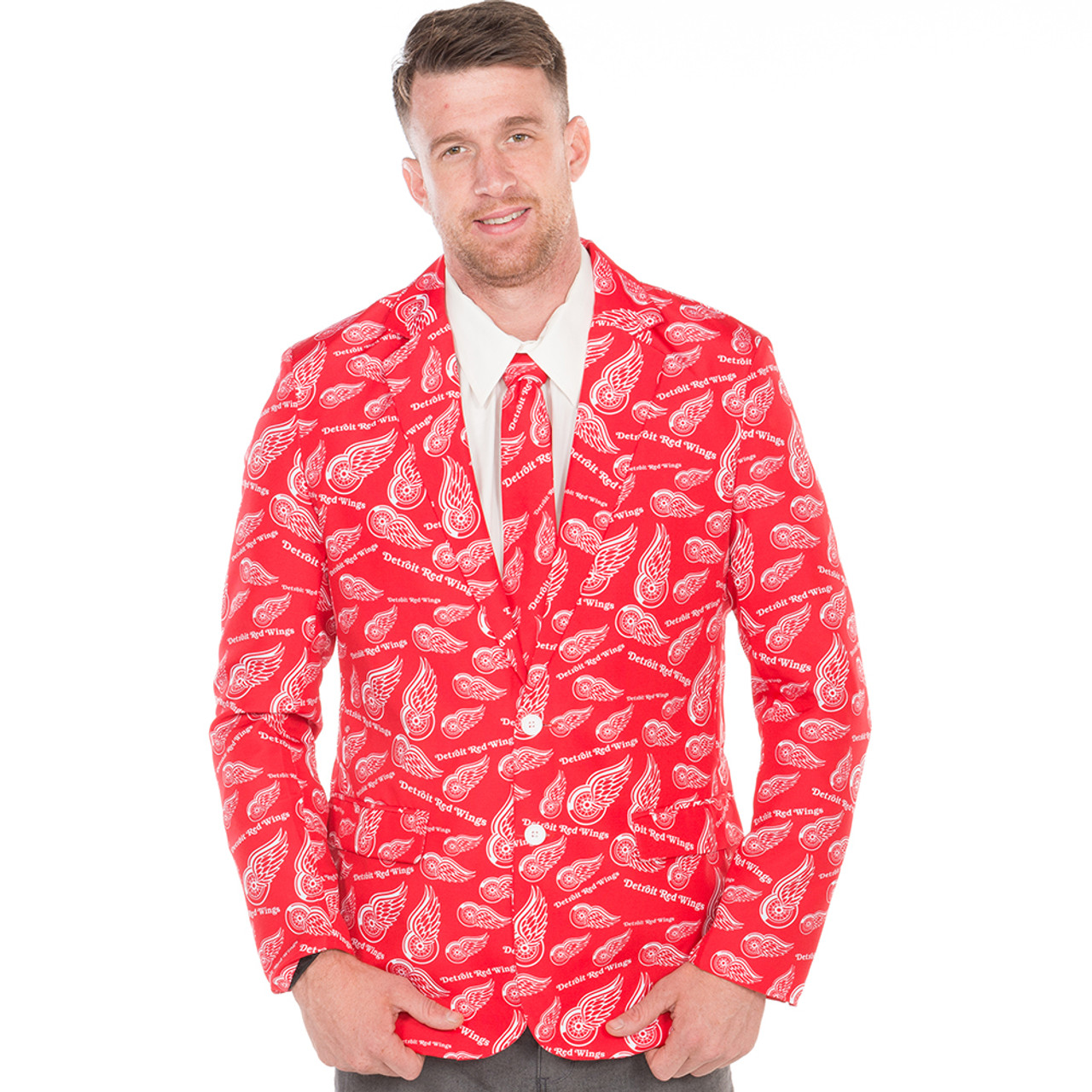 Detroit Red Wings Puffer Jacket - William Jacket