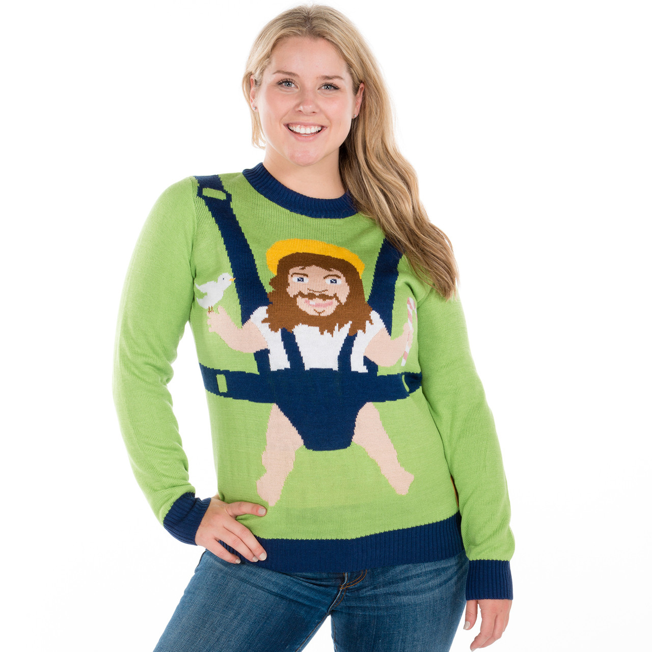 Baby Jesus Christmas Sweater Retrofestive.ca
