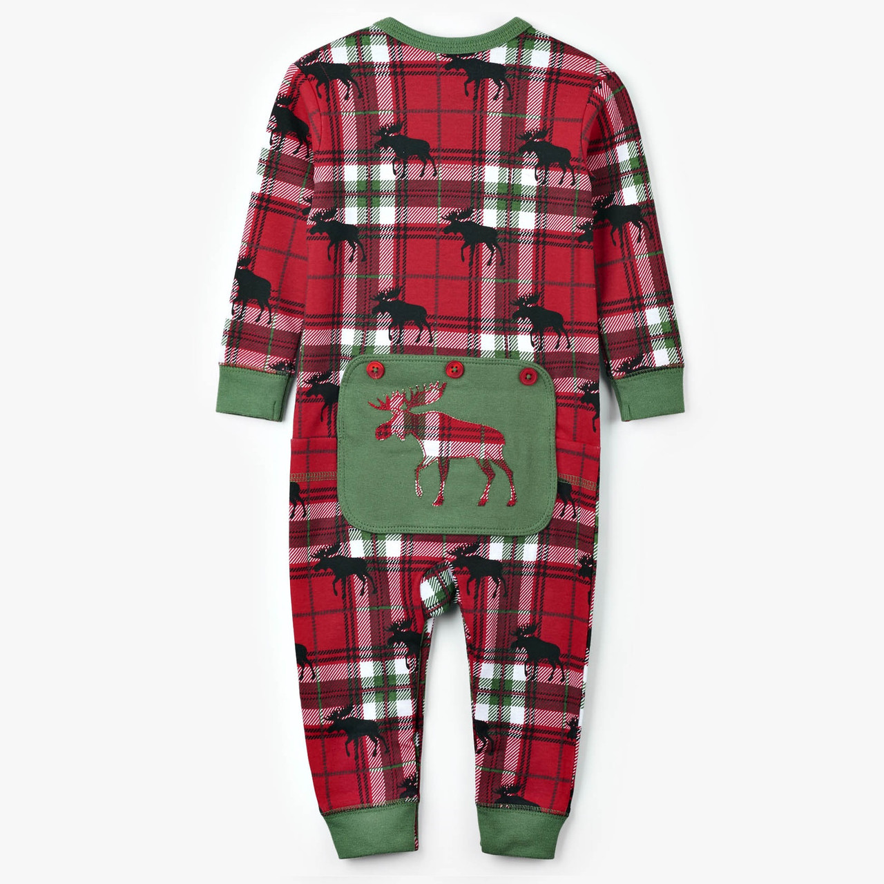 Naughty Christmas Family Holiday Pajamas,Holiday Family Pajamas Matching  Sets-White Green Buffalo Plaid Green Style With Merry Christmas Hat Pattern  