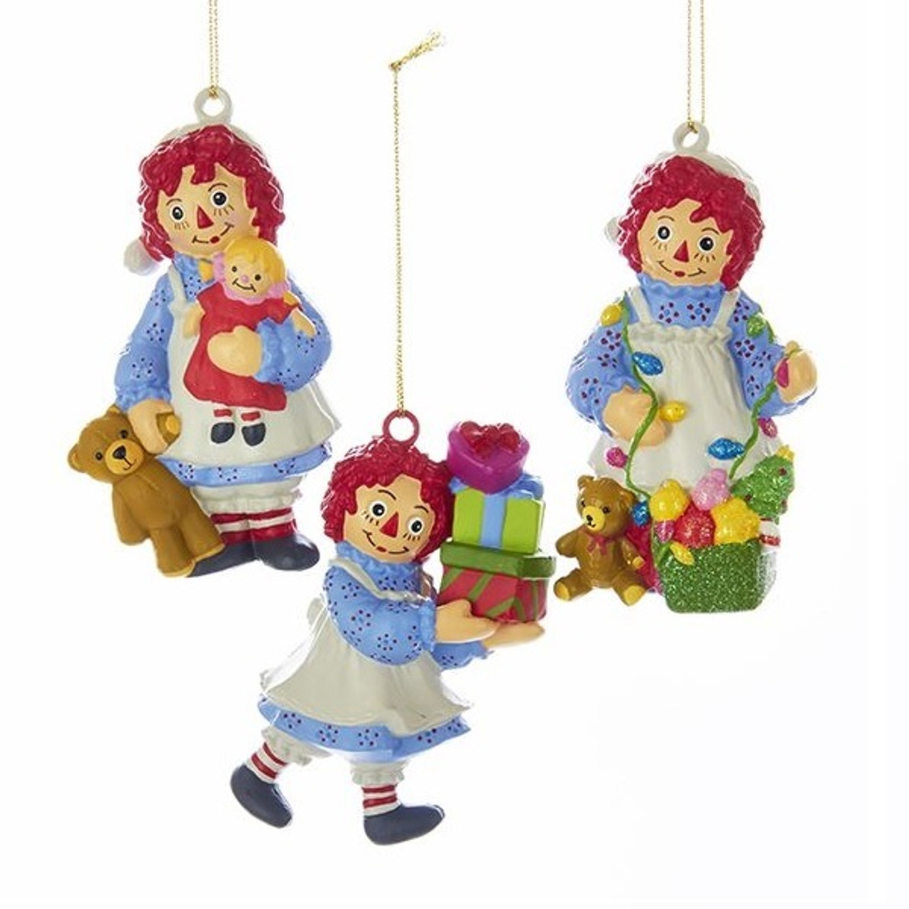 Raggedy Ann Blow Mold Ornaments Retrofestive Ca