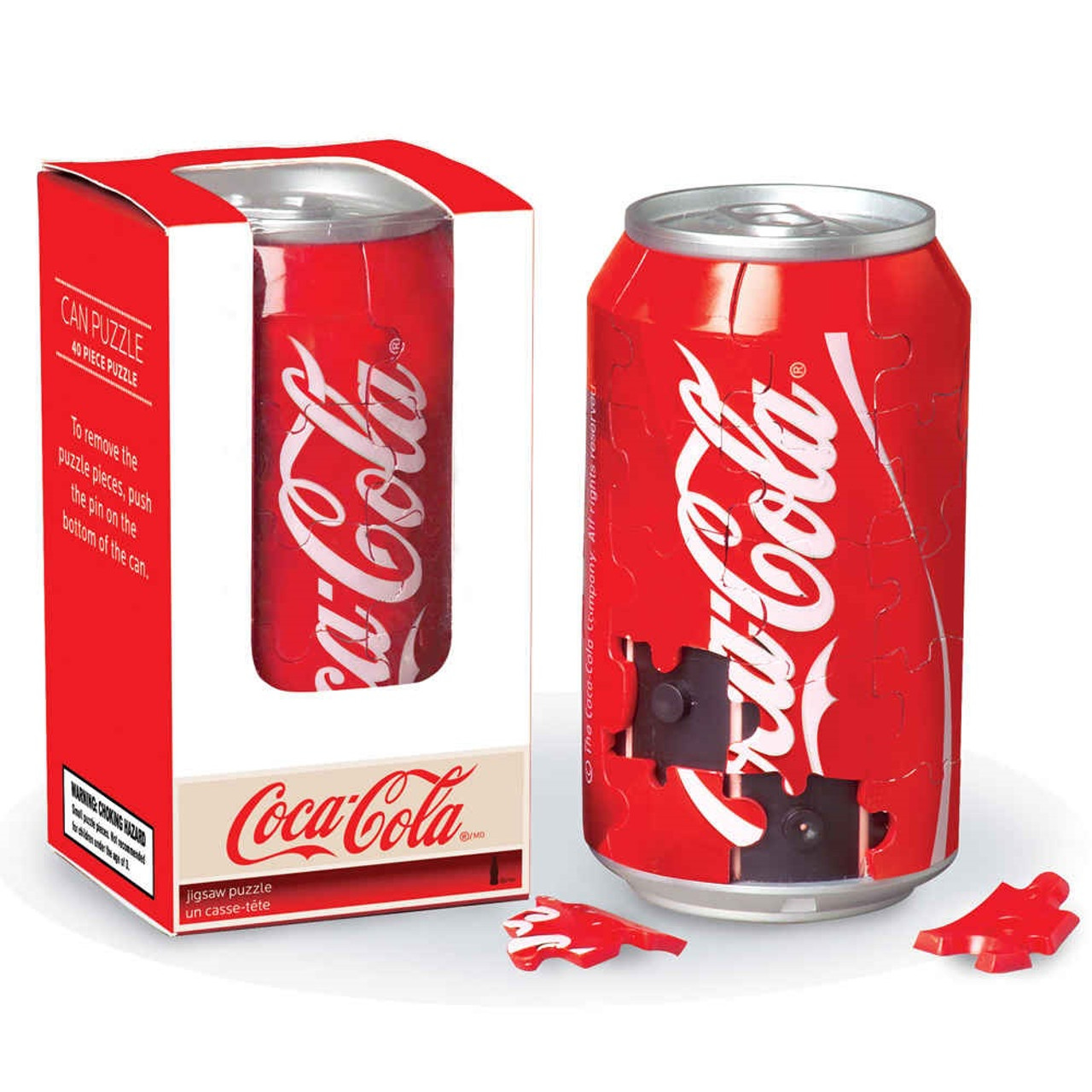 Coca-Cola Can 3D Jigsaw Puzzle by Springbok - RetroFestive.ca