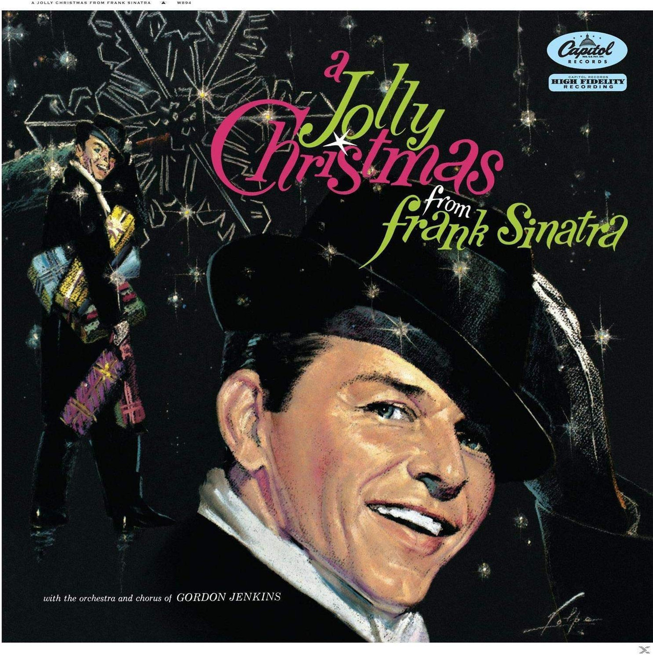 ★FRANK SINATRA 特別限定版レコード★ Frank Sinatra's A Jolly Christmas LP Vinyl Record (NEW
