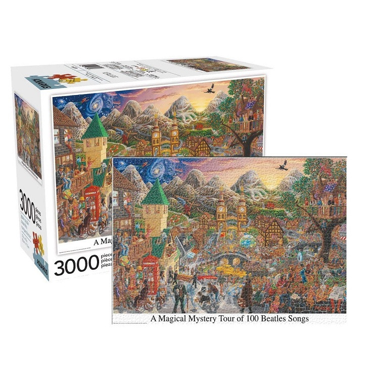 The Beatles Magical Mystery Tour 3000 pc Puzzle by Aquarius