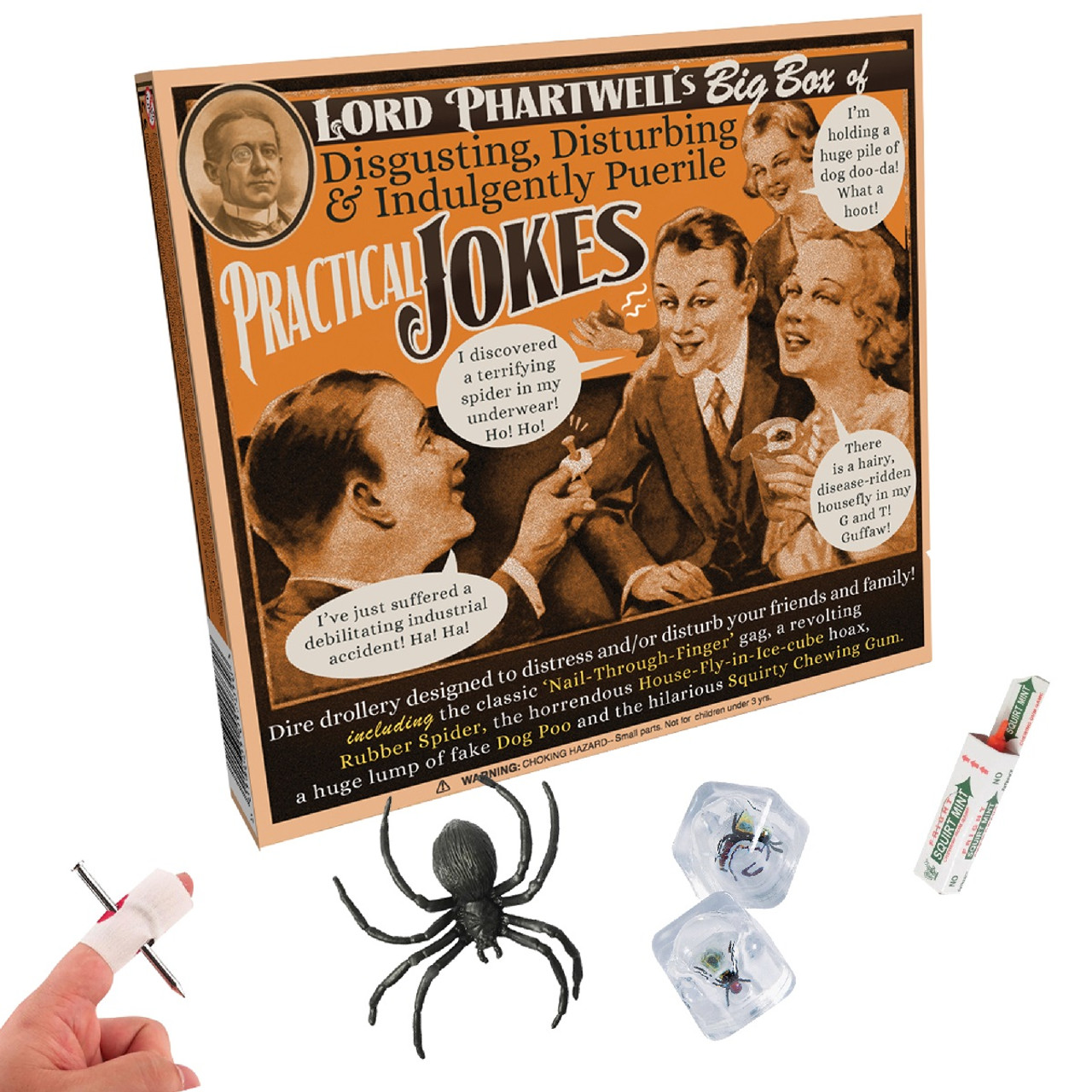 Lord Phartwell's Big Box of Practical Jokes RetroFestive.ca