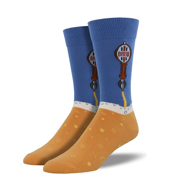 Rocks or Neat Men's Crew Socks by Socksmith Canada RetroFestive.ca