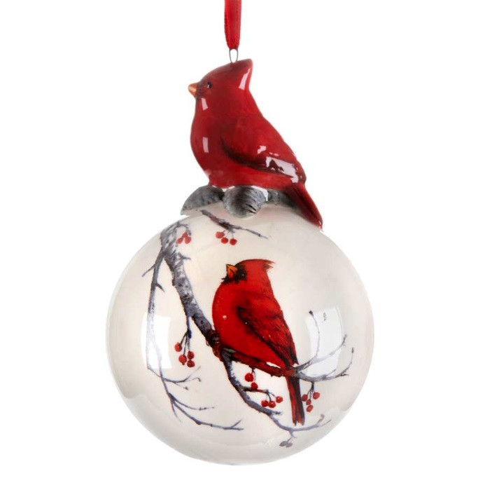 Cardinal Ornament