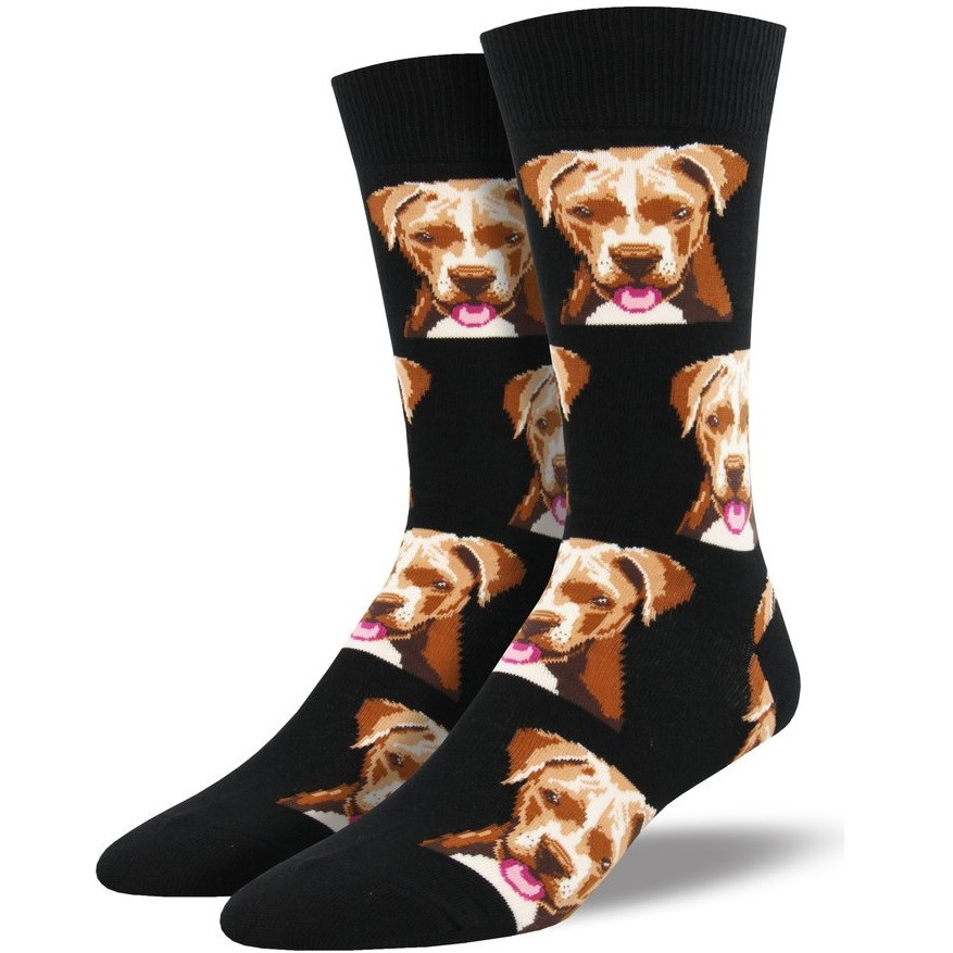 Rocks or Neat Men's Crew Socks by Socksmith Canada RetroFestive.ca