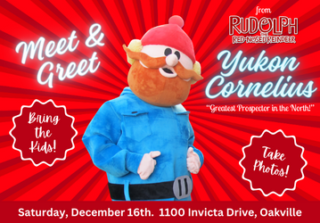 Meet & Greet - Yukon Cornelius from Rudolph!