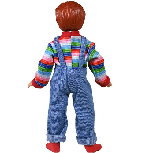 Rear of Mego's Chucky Action Figure Rear of Mego's Chucky Action Figure
