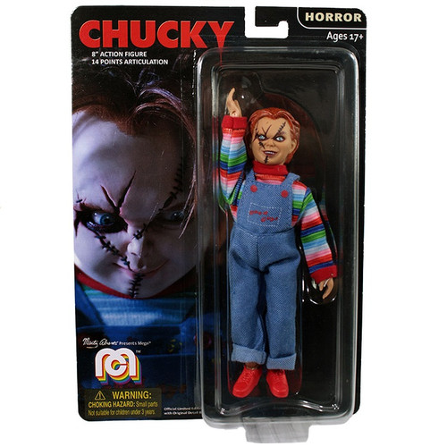 Child's Play Chucky Mego Action Figure on Card Child's Play Chucky Mego Action Figure on Card