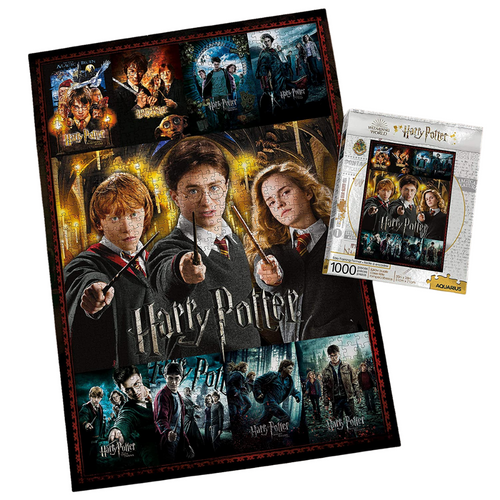 Harry Potter Movie Poster Puzzle Harry Potter Movie Poster Puzzle