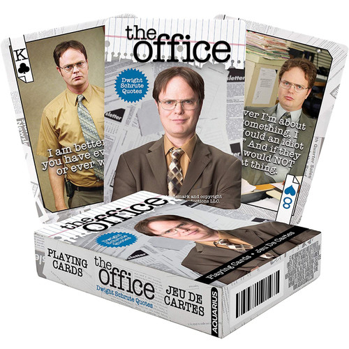 The Office Dwight Schrute Playing Cards The Office Dwight Schrute Playing Cards
