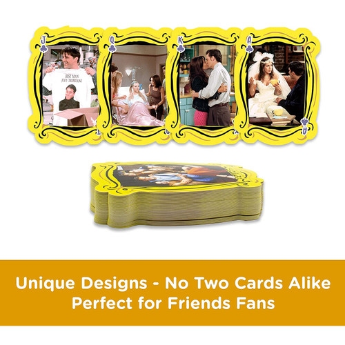 Friends card deck featuring 54 different images Friends card deck featuring 54 different images
