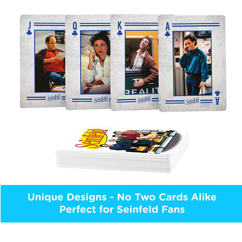 Friends card deck featuring 54 different images from the classic TV show. Friends card deck featuring 54 different images from the classic TV show.