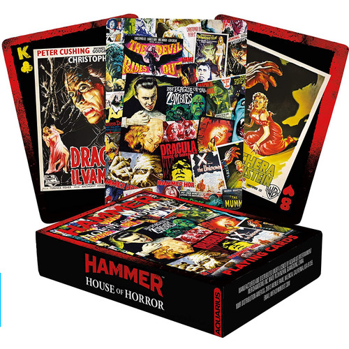 Hammer House of Horror Movie Poster Playing Cards Hammer House of Horror Movie Poster Playing Cards