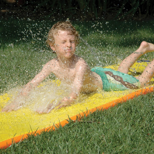 Scoot like a seal on the Slip n Slide! Scoot like a seal on the Slip n Slide!