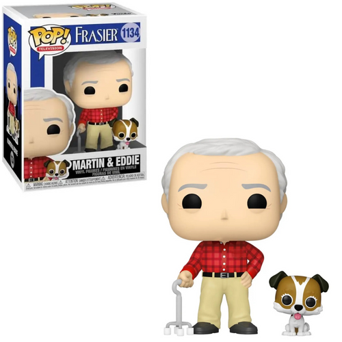 Martin Crane w/ Eddie Frasier Funko Pop & Buddy