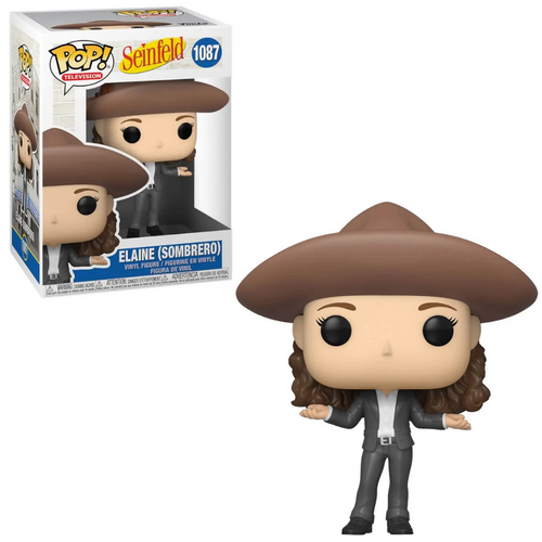 Elaine in Sombrero Seinfeld Funko Figure  Elaine in Sombrero Seinfeld Funko Figure
