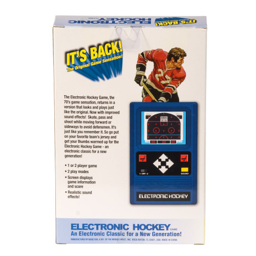 Electronic Hockey Handheld Classic Video Game Canada RetroFestive.ca