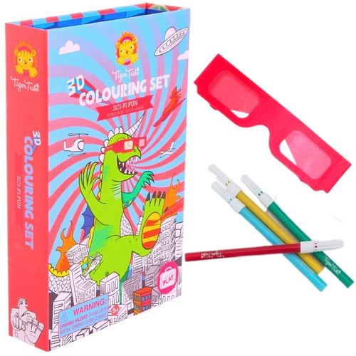 Sci-Fi Fun - 3D Colouring Set
