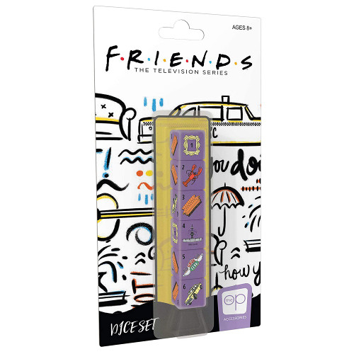 Friends - 6 Piece Dice Set