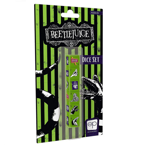 Beetlejuice - 6 Piece Dice Set Beetlejuice - 6 Piece Dice Set