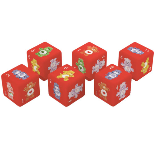 Care Bears - 6 Piece Dice Set Care Bears - 6 Piece Dice Set