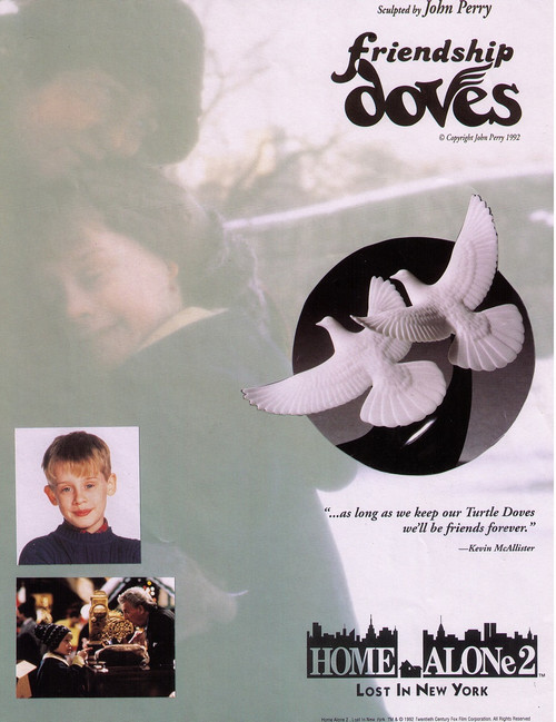 Friendship Doves Original Promotional Poster Friendship Doves Original Promotional Poster
