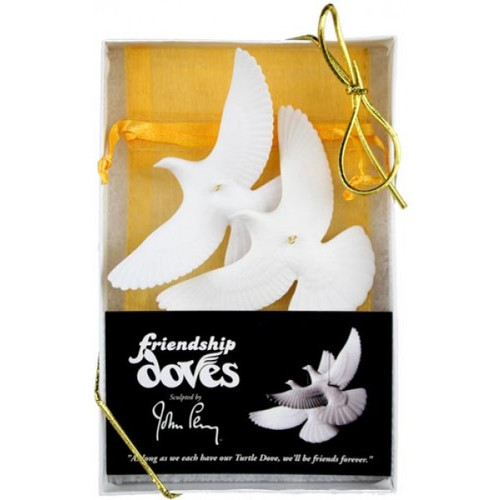 Turtle Dove Ornaments Friendship Doves by John Perry as seen in Home Alone 2 Turtle Dove Ornaments Friendship Doves by John Perry as seen in Home Alone 2