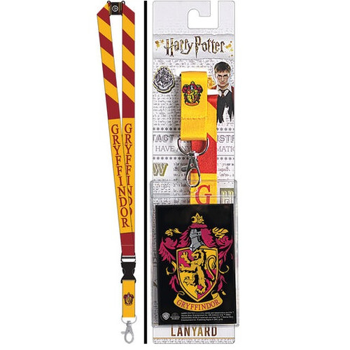  Harry Potter Hufflepuff Badger Crest Heart Lanyard Retractable Reel  Badge ID Card Holder : Office Products