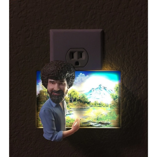 The Clapper: Bob Ross Talking  Night Light