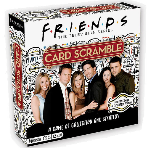 Friends Card Scramble Board Game