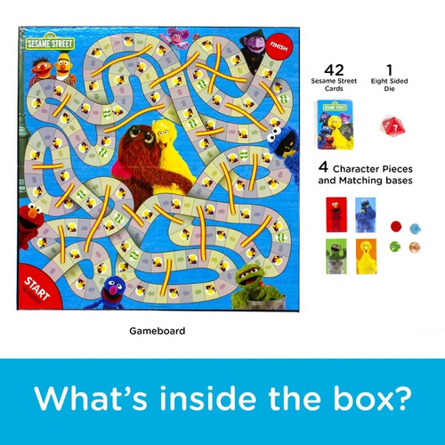 Sesame Street Journey Board Game Contents View Sesame Street Journey Board Game Contents View