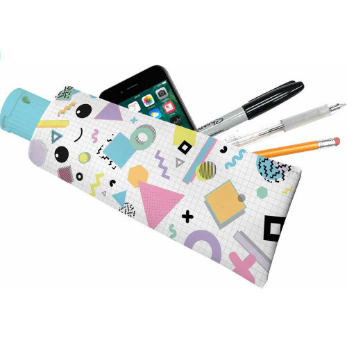 1990s Totally Tubular Pencil Case with Sharpener 