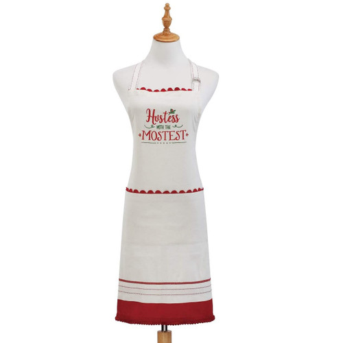 Hostess with the Mostest Christmas Apron Hostess with the Mostest Christmas Apron