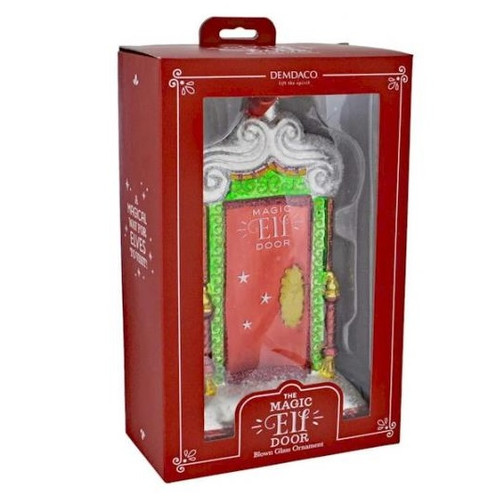 Magic Elf Door Glass Ornament Magic Elf Door Glass Ornament